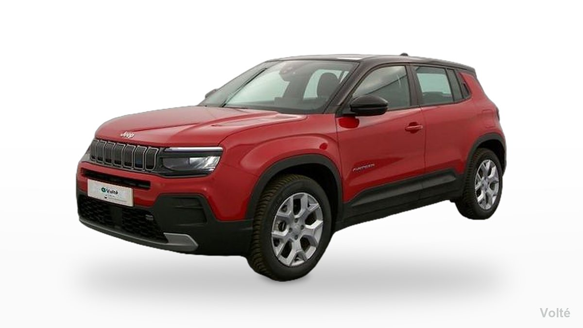 Jeep Avenger Électrique 156 ch Altitude 2024, rouge