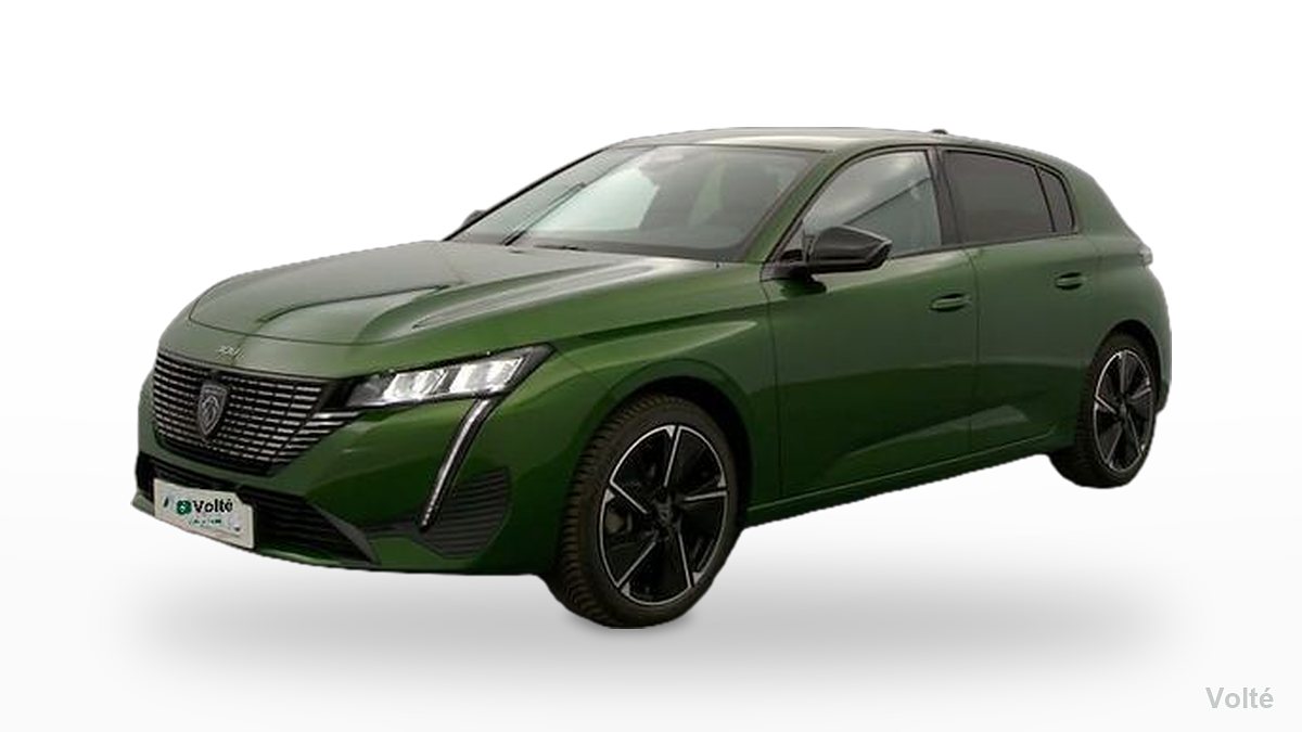 Peugeot e-308 156 ch 54 kWh Allure 2024, vert