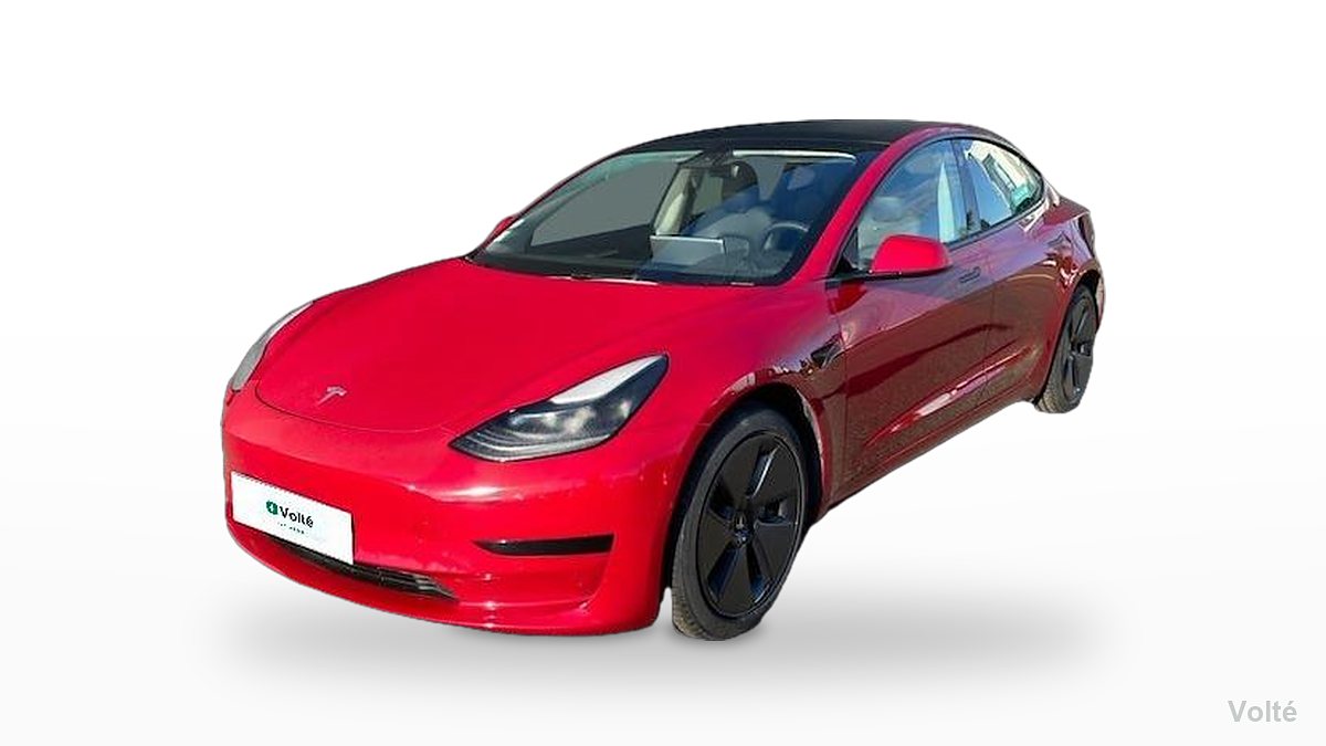 Tesla Model 3 Standard RWD Plus 2022, rouge