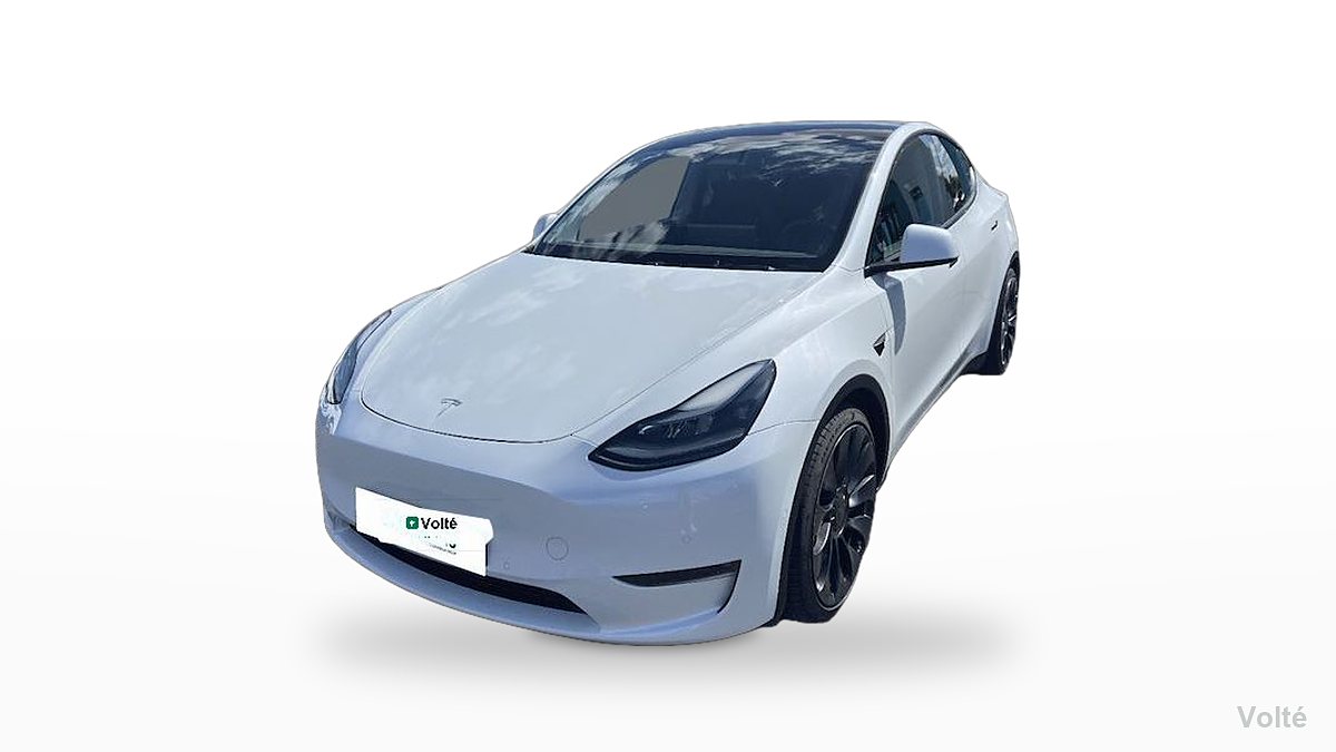 Tesla Model Y Performance AWD 2022, blanc