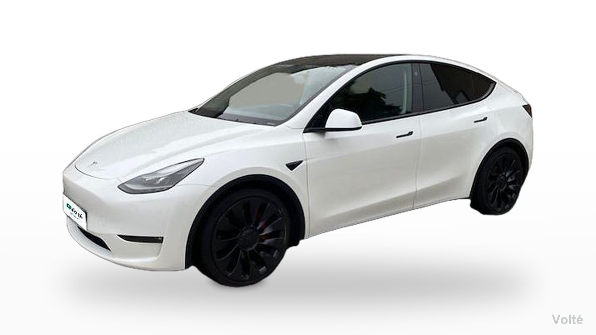 Tesla Model Y Performance AWD 2023, blanc