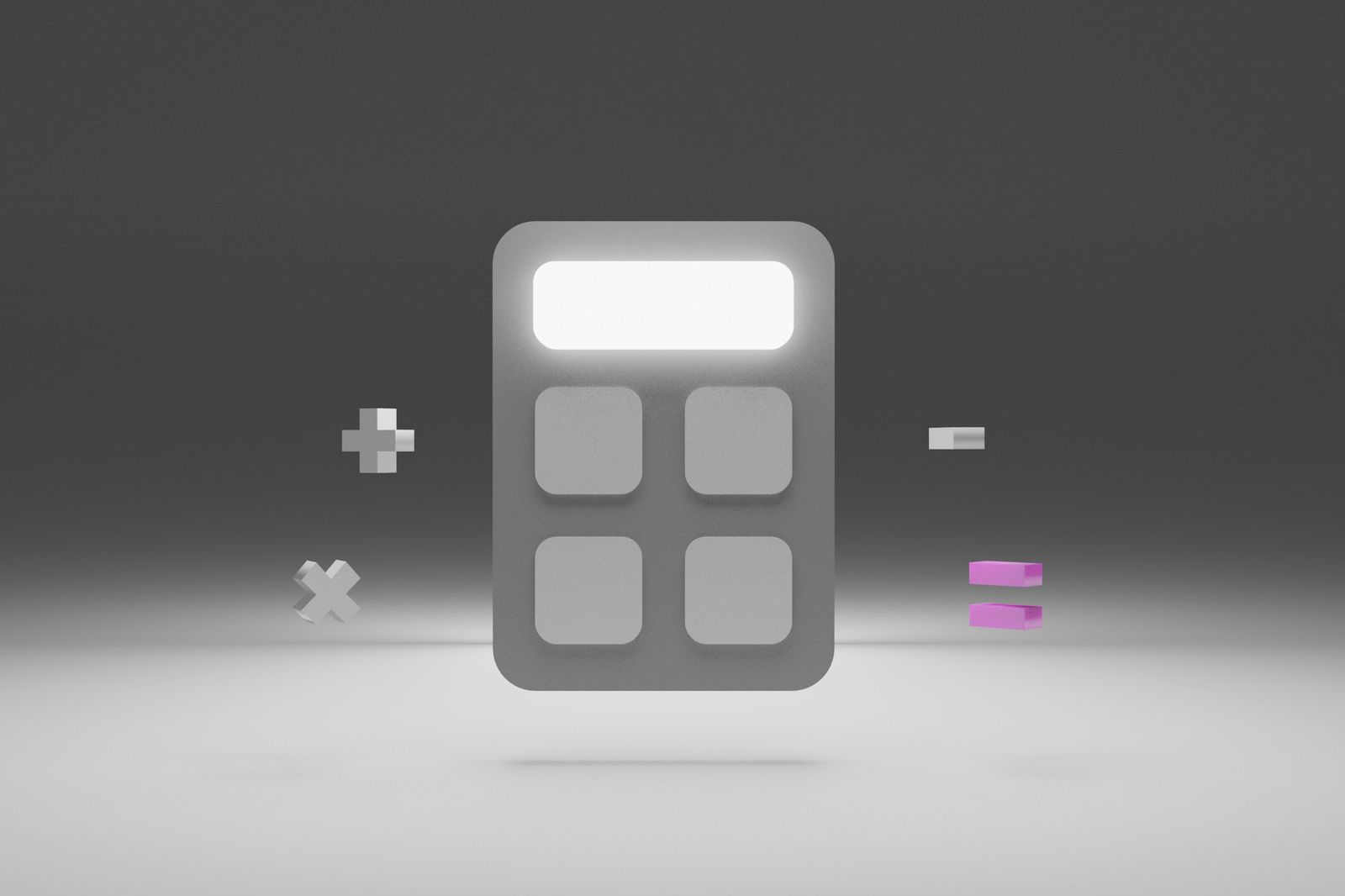 Illustration d'une calculatrice