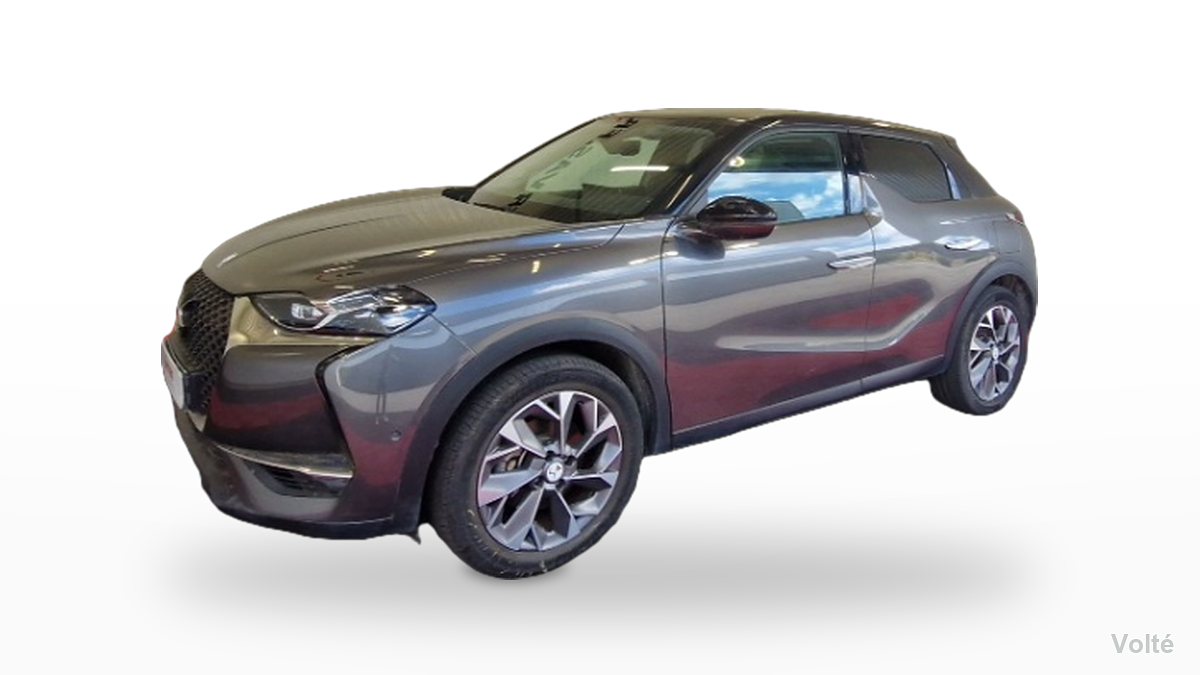 DS DS 3 E-Tense 136 ch Rivoli 2022, gris foncé