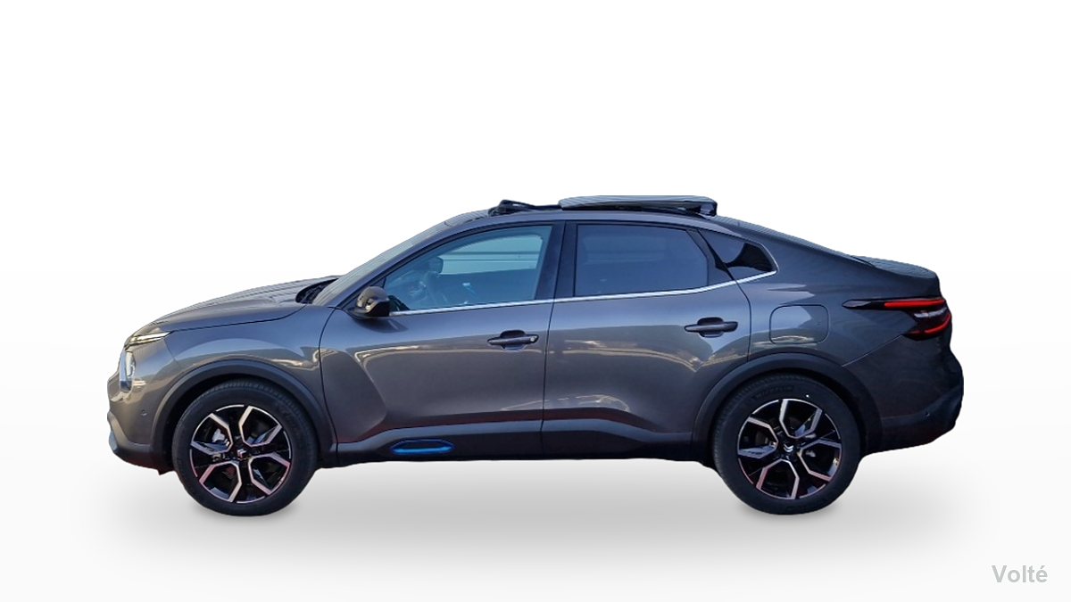 Citroën ë-C4 X 136 ch Shine 2022, gris